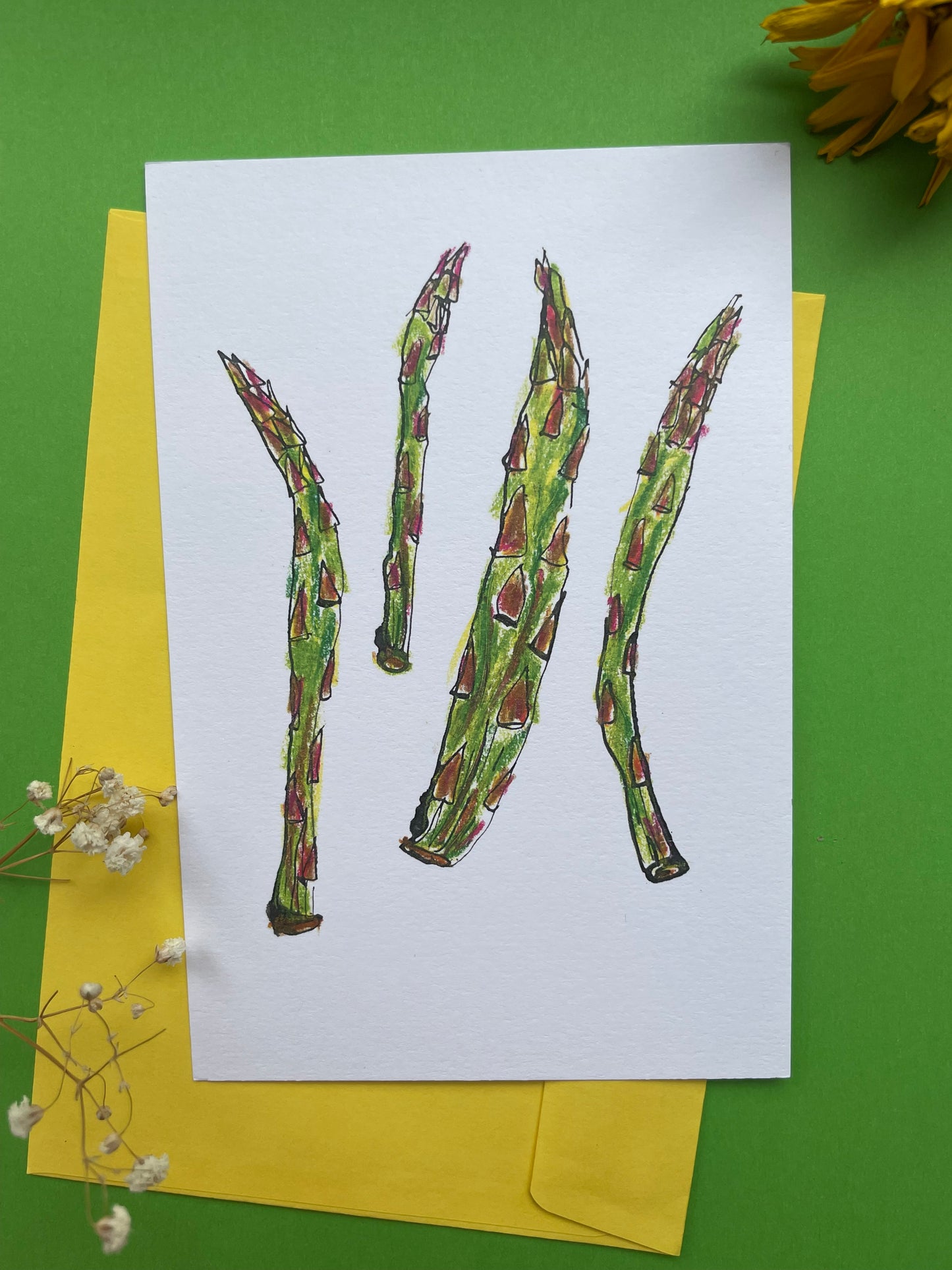 Postcard Asparagus