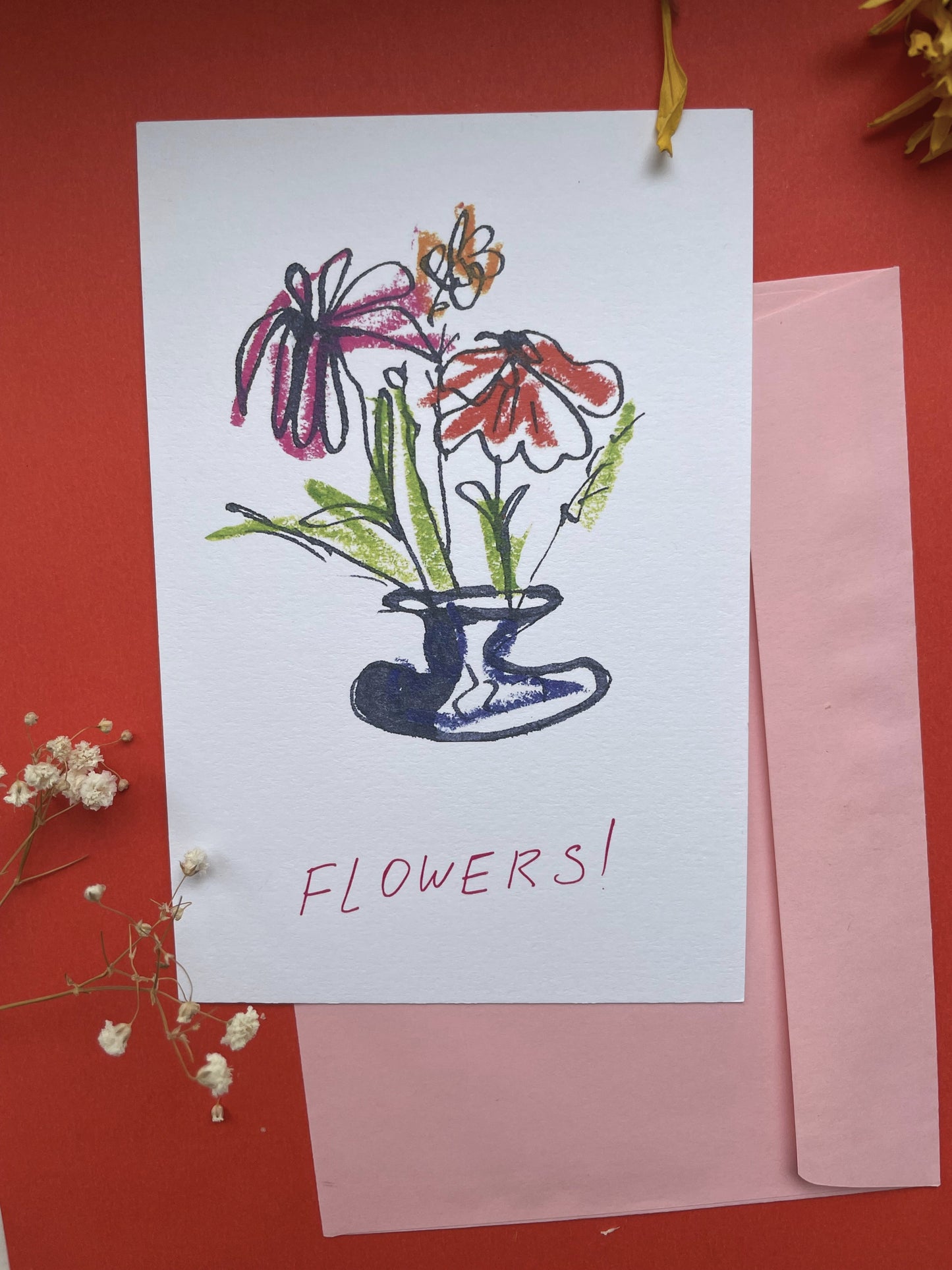 Postcard Flowers!