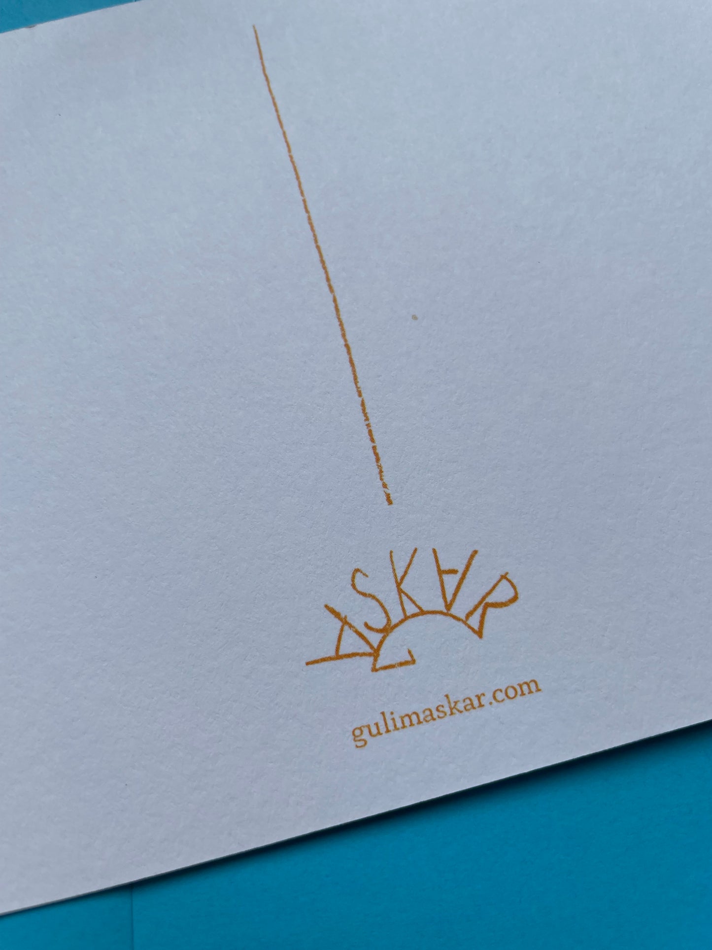 Postcard A handstand