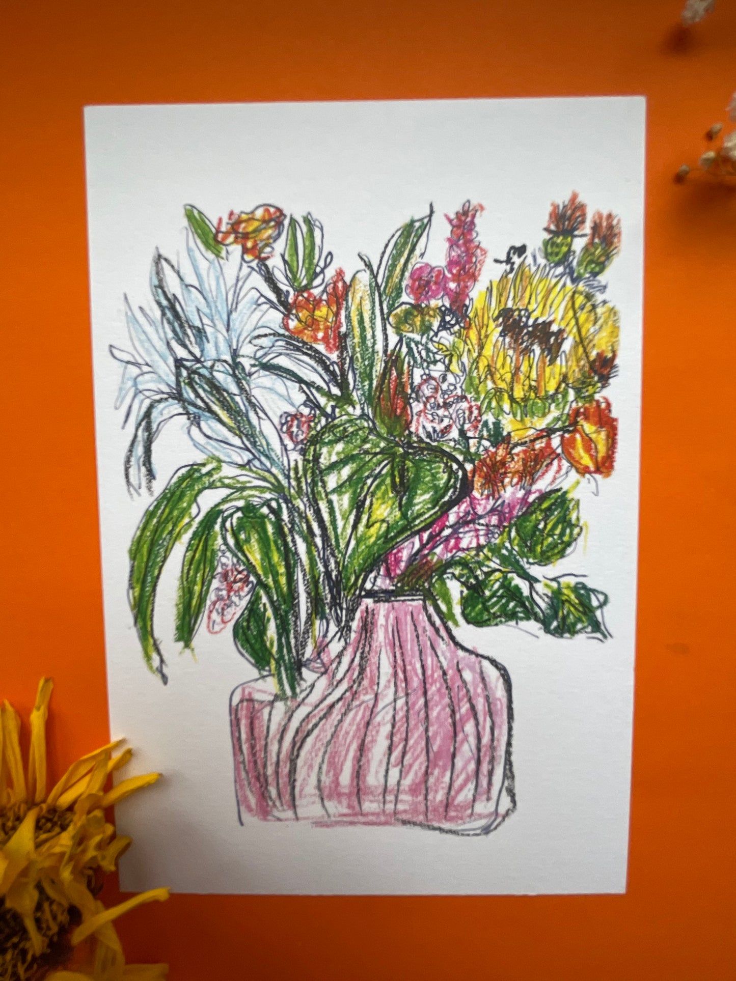 Postcard Flowers!