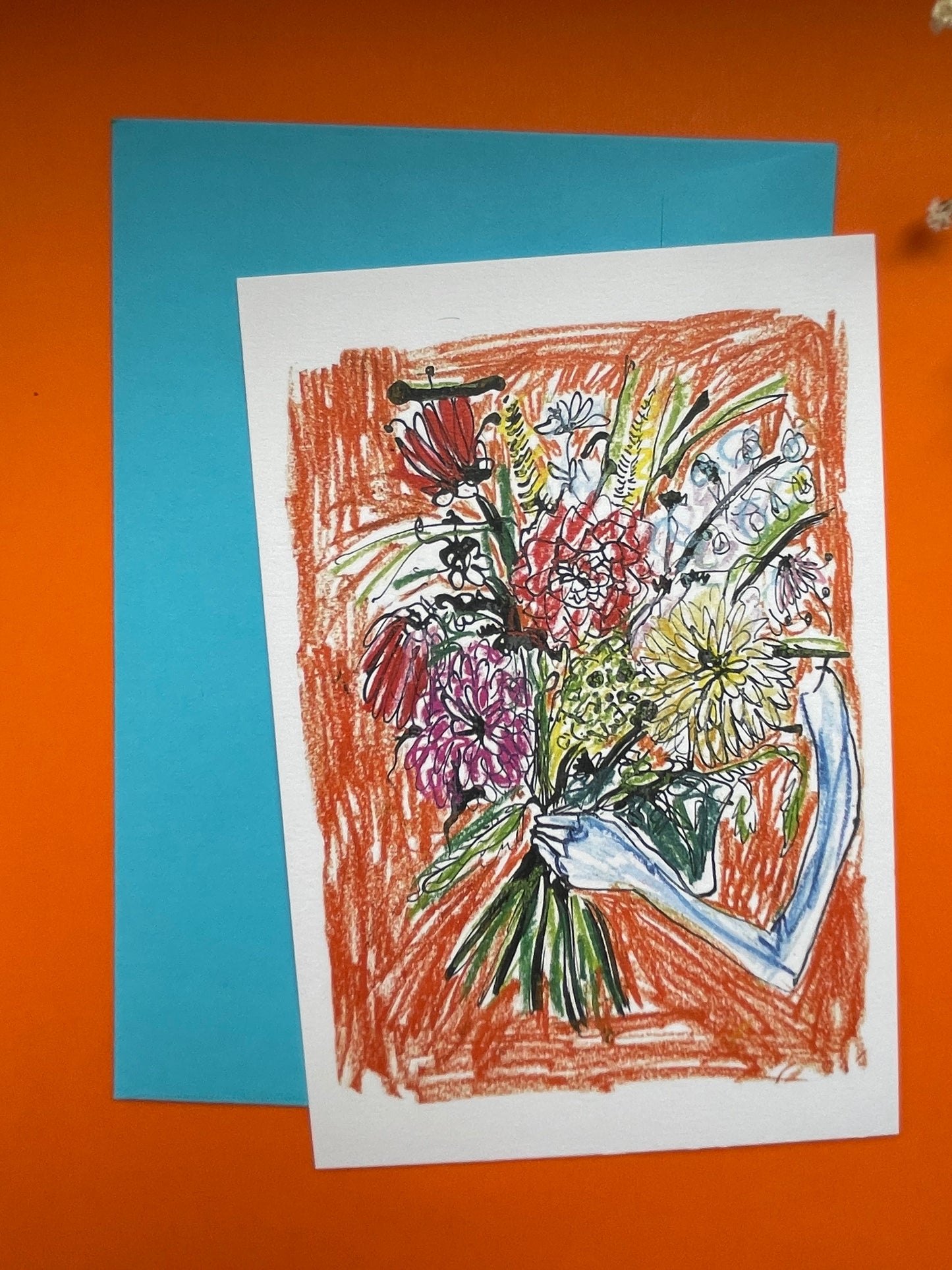 Postcard Flowers for you