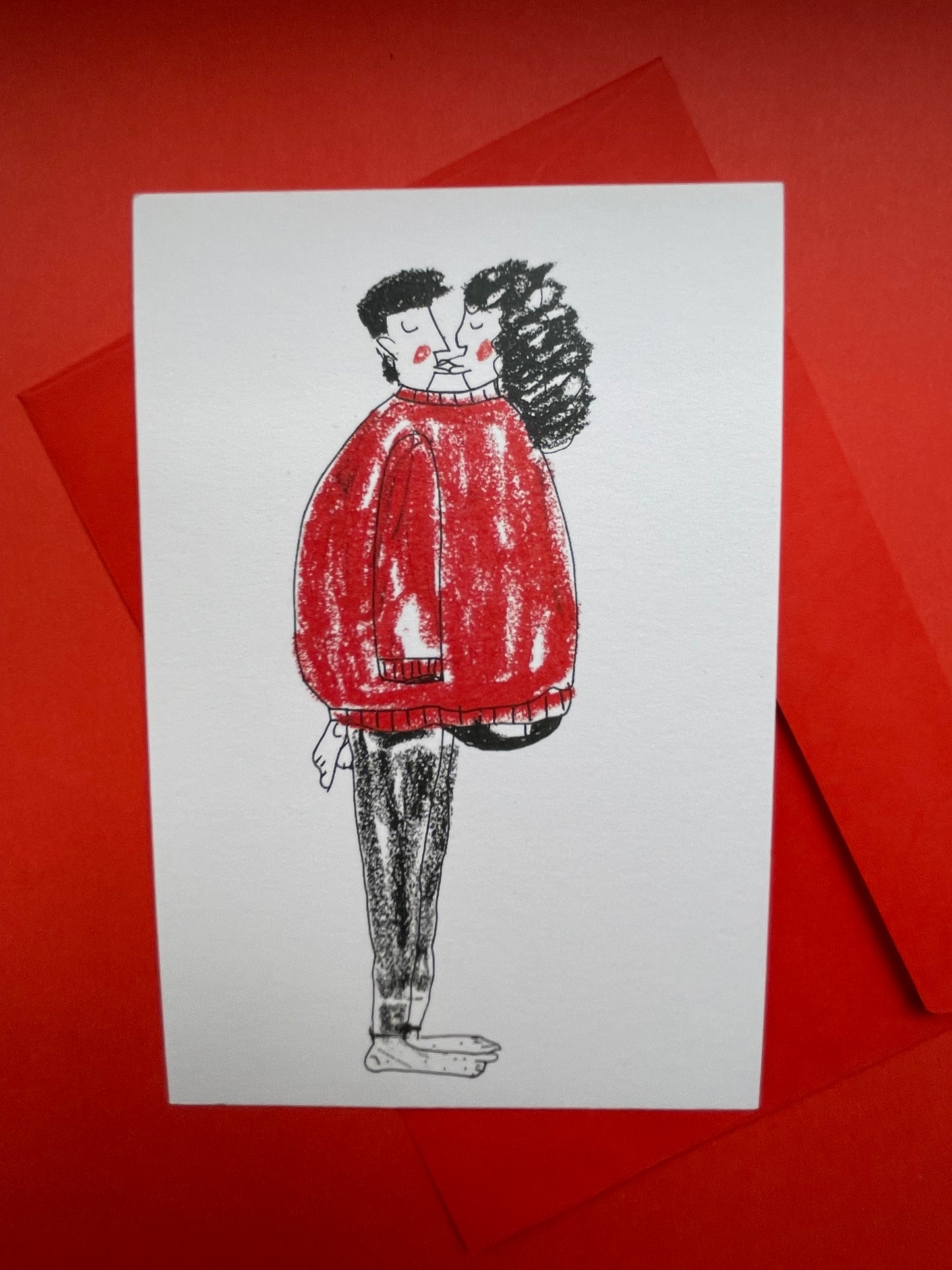 Postcard In love