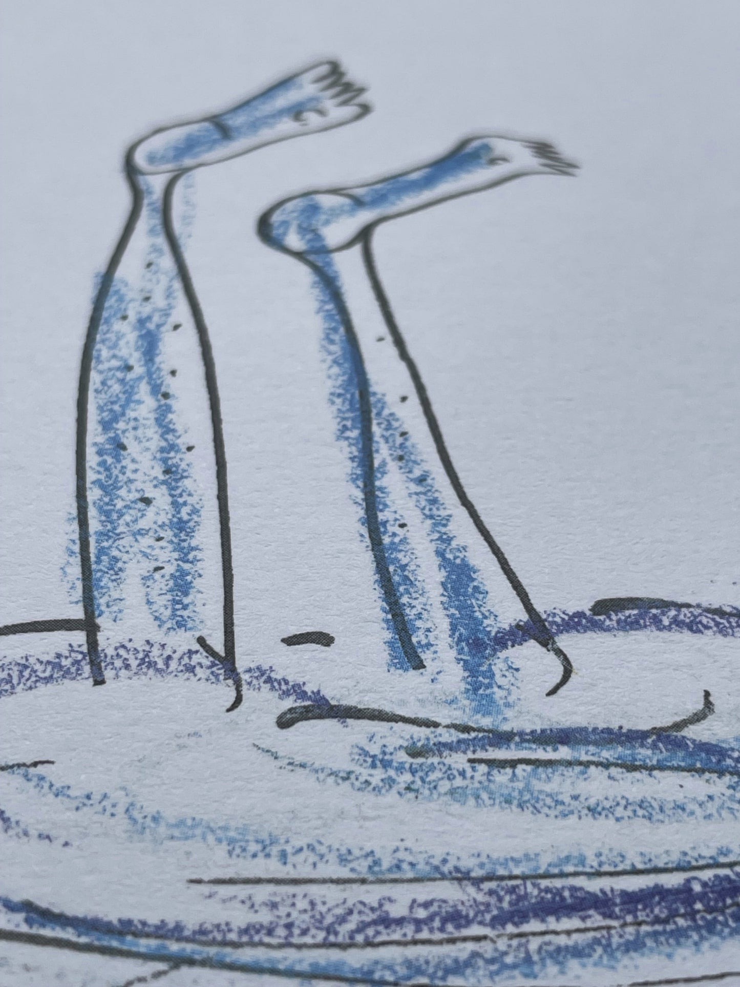 Postcard A handstand
